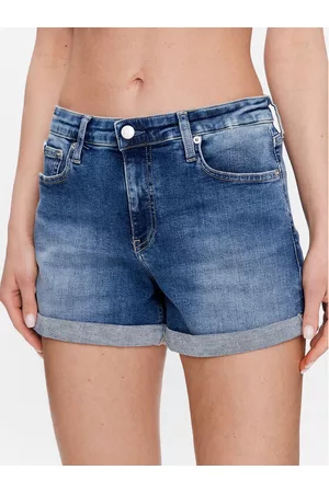 Calvin Klein Kobieta Szorty Jeansowe - Szorty jeansowe J20J220646 Regular Fit