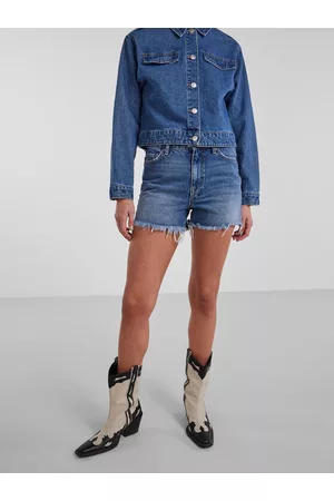 Pieces Kobieta Szorty Jeansowe - Szorty jeansowe 17134801 Regular Fit
