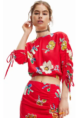 Desigual Bluzka Landi 23SWBW25 Regular Fit