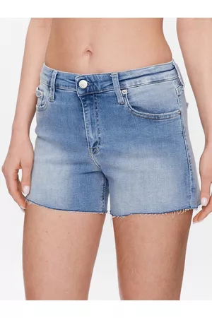 Calvin Klein Kobieta Szorty Jeansowe - Szorty jeansowe J20J220644 Regular Fit