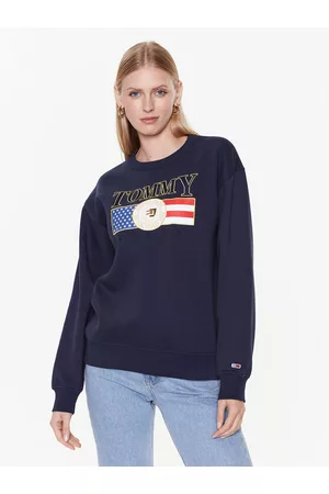 Tommy Hilfiger Kobieta Dresy Luksusowe - Bluza Luxe DW0DW14871 Regular Fit