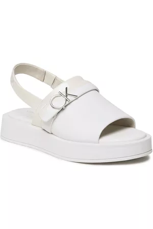 Calvin Klein Kobieta Sandały - Sandały Dress Wedge Sandal HW0HW01605