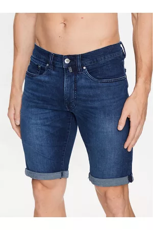 Pierre Cardin Mężczyzna Szorty Jeansowe - Szorty jeansowe 30330/000/8075 Regular Fit