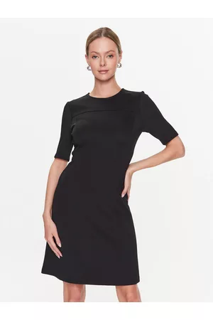 Calvin Klein Kobieta Sukienki Dzienne - Sukienka codzienna Technical Knit Mini Dress K20K205513 Regular Fit