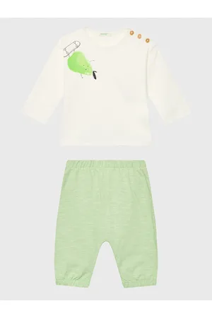 Benetton Komplet bluzka i spodnie 3F93A102H Regular Fit