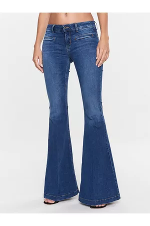 Liu Jo Kobieta Szerokie Nogawki - Jeansy UA3237 DS004 Wide Leg