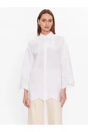 Twin-Set Kobieta Koszule - Koszula 231TT2303 Relaxed Fit