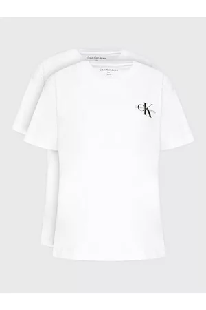 Calvin Klein Kobieta T-shirty z Krótkimi Rękawami - Komplet 2 t-shirtów J20J220845 Slim Fit