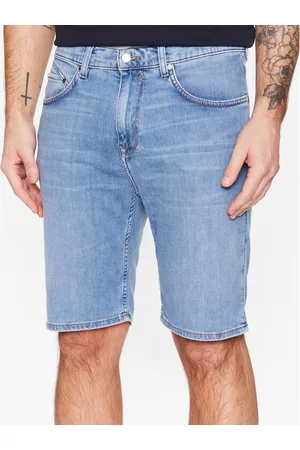 Baldessarini Mężczyzna Szorty Jeansowe - Szorty jeansowe 16908/000/1273 Regular Fit
