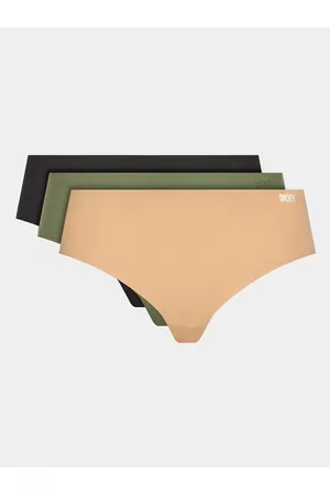 DKNY Kobieta Figi - Komplet 3 par fig klasycznych DK5028BP3