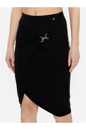 Guess Spódnica ołówkowa Dalal W3GD55 KAQL2 Slim Fit
