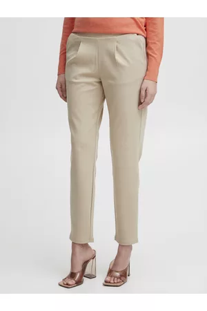 B YOUNG Kobieta Chinosy - Chinosy 20812848 Slim Fit