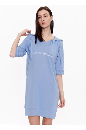 Emporio Armani Kobieta Luksusowe - Sukienka dzianinowa 164677 3R268 00291 Regular Fit