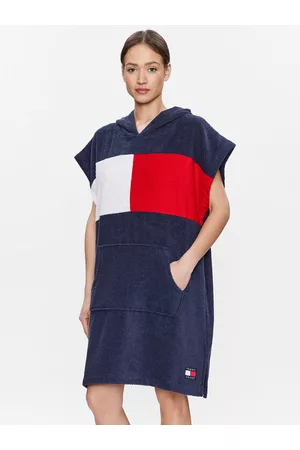 Tommy Hilfiger Kobieta Poncza i Peleryny - Ponczo UU0UU00075 Relaxed Fit
