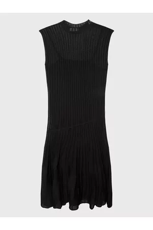 Calvin Klein Kobieta Sukienki Dzianinowe - Sukienka dzianinowa K20K205555 Regular Fit