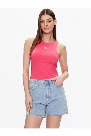 Calvin Klein Kobieta T-shirty z Krótkimi Rękawami - Top J20J220765 Regular Fit