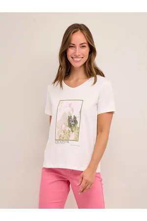 Cream T-Shirt Sanna 10611287 Regular Fit