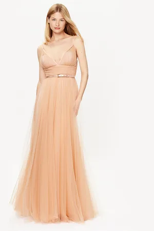 Elisabetta Franchi Sukienka wieczorowa AB-464-32E2-V750 Regular Fit