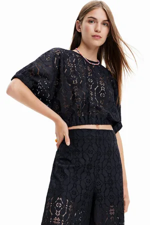 Desigual Bluzka Lucca 23SWBW01 Relaxed Fit