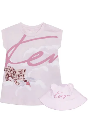 Kenzo Komplet sukienka i czapka K98105 Regular Fit
