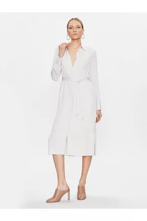 Calvin Klein Kobieta Sukienki Dzienne - Sukienka koszulowa K20K205218 Regular Fit