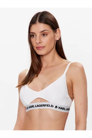 Karl Lagerfeld Biustonosz braletka Peephole Logo 211W2101