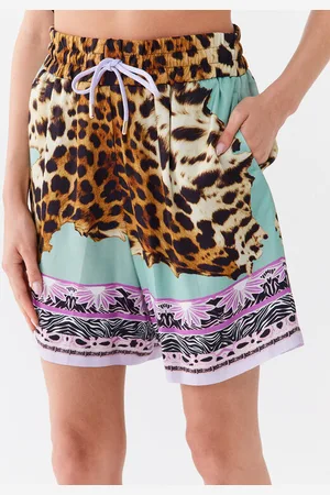 Roberto Cavalli Szorty materiałowe 74PBD110 Regular Fit