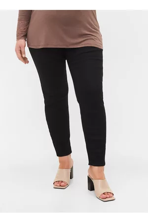 Zizzi Kobieta Jegginsy - Jegginsy J20200F Slim Fit