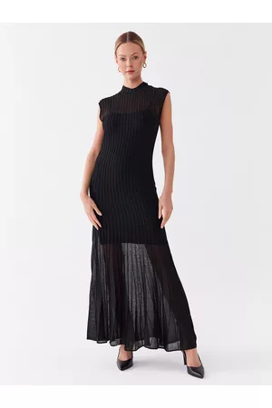 Calvin Klein Kobieta Sukienki Dzianinowe - Sukienka dzianinowa K20K205555 Regular Fit