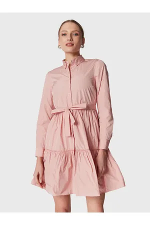 RED Valentino Sukienka koszulowa 1R0VAFP51FP Regular Fit