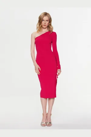 Elisabetta Franchi Sukienka koktajlowa AM-91B-32E2-V480 Slim Fit