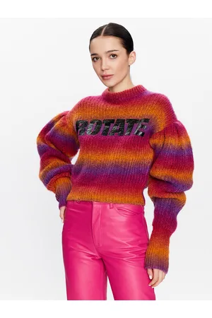 ROTATE Sweter Mohair Knit RT2403 Regular Fit