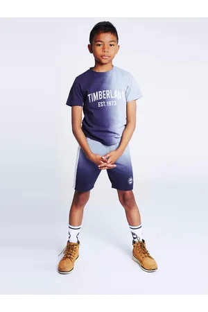 Timberland Szorty materiałowe T24C16 S Zielony Regular Fit