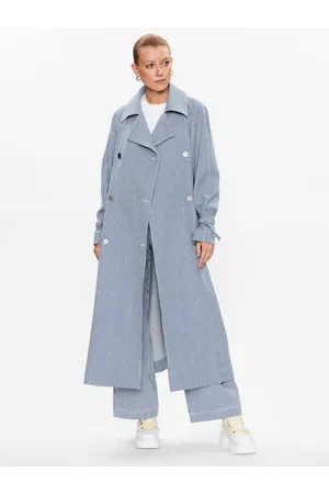 REMAIN Trencz Striped Trench 500411403 Regular Fit