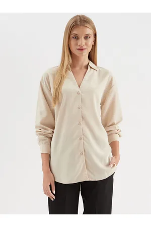 JDY Koszula 15292575 Szary Regular Fit