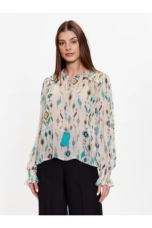 Cream Bluzka Esra 10611172 Regular Fit