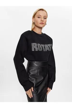 ROTATE Sweter Firm Rhinestone 100115100 Regular Fit