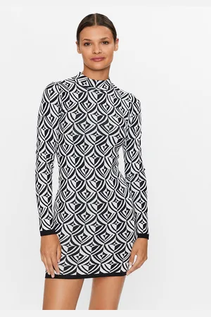 Glamorous Sukienka dzianinowa CK6805 Slim Fit