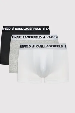 Karl Lagerfeld Komplet 3 par bokserek Logo 211M2102