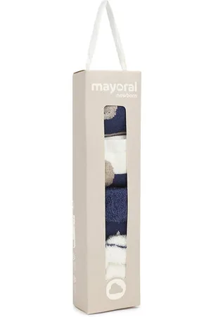 Mayoral Zestaw 4 par wysokich skarpet dziecięcych 9.653 Regular Fit