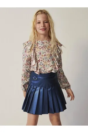 Mayoral Spódnica skórzana 7.952 Regular Fit