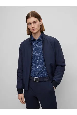 HUGO BOSS Kurtka bomber P-Cordovan 50493682 Regular Fit