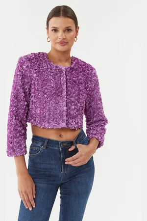 ROTATE Marynarka 3D Flower 1111322066 Regular Fit
