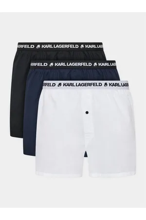 Karl Lagerfeld Komplet 3 par bokserek Woven 221M2134
