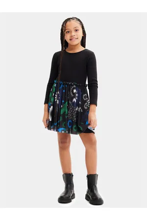 Desigual Sukienka codzienna 23WGVK06 Regular Fit