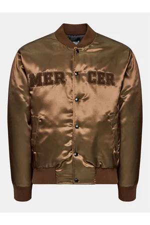 Mercer Amsterdam Kurtka bomber Unisex The Varsity MEAP233003 Classic Fit