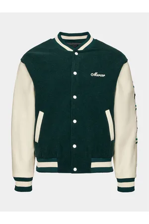 Mercer Amsterdam Kurtka bomber The Varsity MEAP233001 Regular Fit