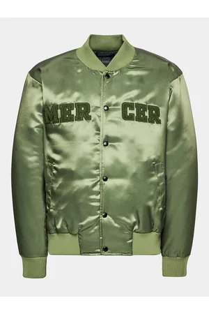 Mercer Amsterdam Kurtka bomber Unisex The Varsity MEAP233003 Classic Fit
