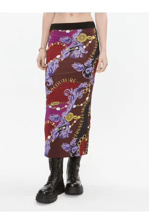 VERSACE Spódnica ołówkowa 75HAE8A6 Slim Fit