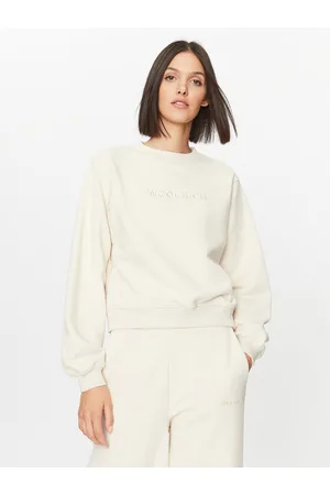 Woolrich Bluza Logo CFWWSW0115FRUT3164 Relaxed Fit